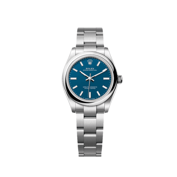 Rolex Oyster Perpetual 31 277200 'Ladies' Stainless Steel Blue Dial