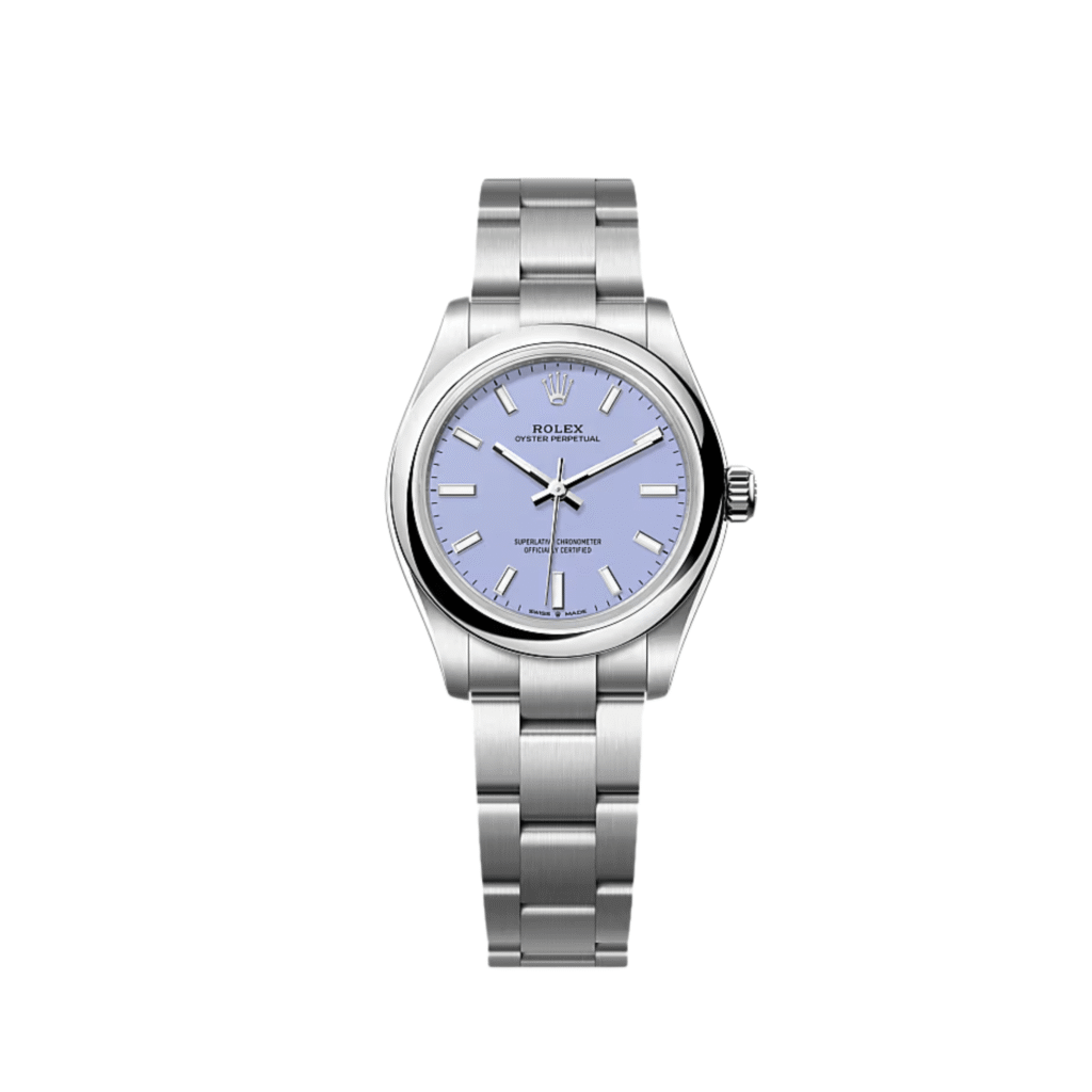 Rolex Oyster Perpetual 31 277200 ‘Ladies’ Stainless Steel Lavender Dial