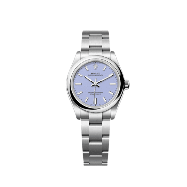 Rolex Oyster Perpetual 31 277200 'Ladies' Stainless Steel Lavender Dial