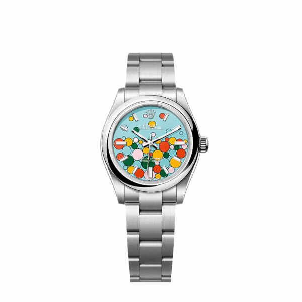Rolex Oyster Perpetual 31 277200 'Ladies' Stainless Steel 'Celebration Motif' Dial