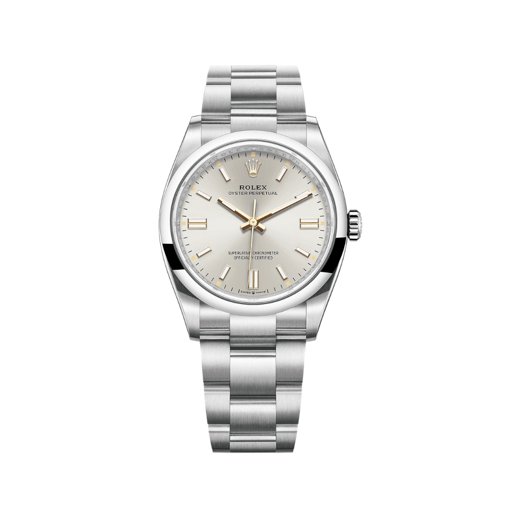 Rolex Oyster Perpetual 36 126000 Stainless Steel Silver Dial