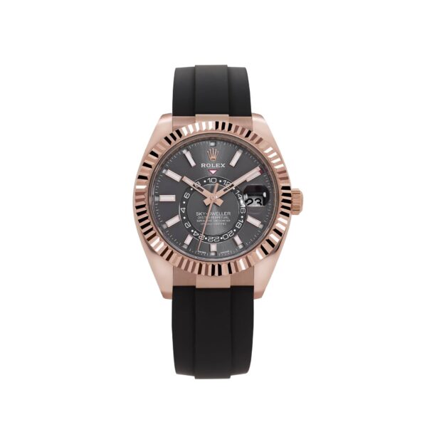Rolex Sky-Dweller 326235 Rose Gold Rhodium Dial