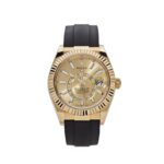 Rolex Sky-Dweller 326238 Yellow Gold Champagne Dial