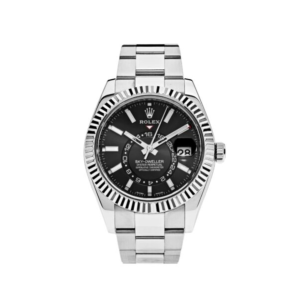 Rolex Sky-Dweller 326934 Stainless Steel Black Dial Oyster