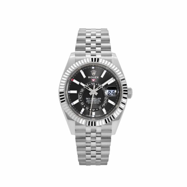 Rolex Sky-Dweller 326934 Stainless Steel Black Dial Jubilee