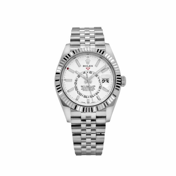Rolex Sky-Dweller 326934 Stainless Steel White Dial Jubilee