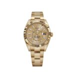 Rolex Sky-Dweller 326938 Yellow Gold Champagne Dial Oyster