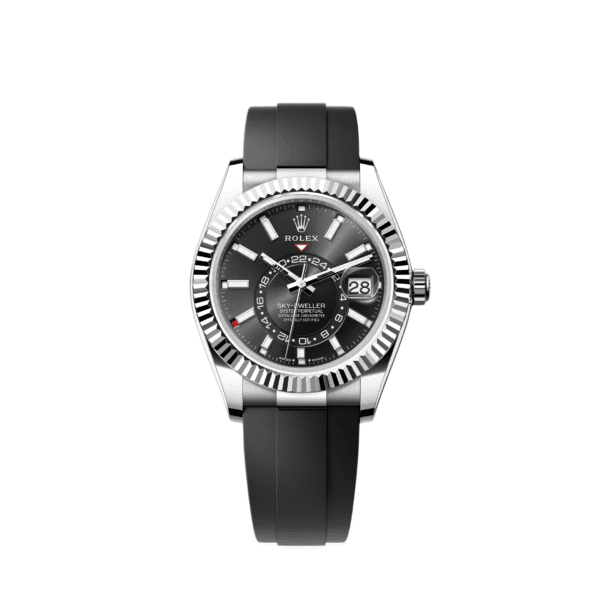 Rolex Sky-Dweller 336239 White Gold Black Dial Oysterflex