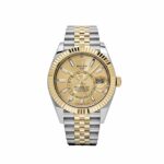 Rolex Sky-Dweller 336933 Stainless Steel Yellow Gold Jubilee Champagne Dial