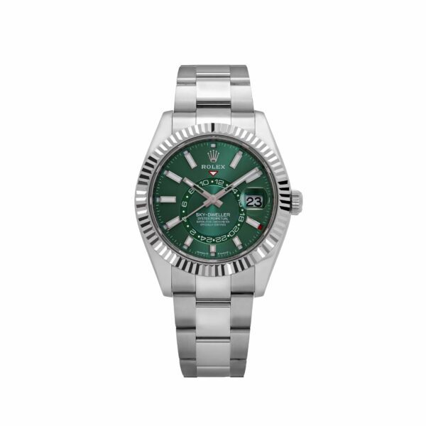 Rolex Sky-Dweller 336934 Stainless Steel Green Dial Oyster