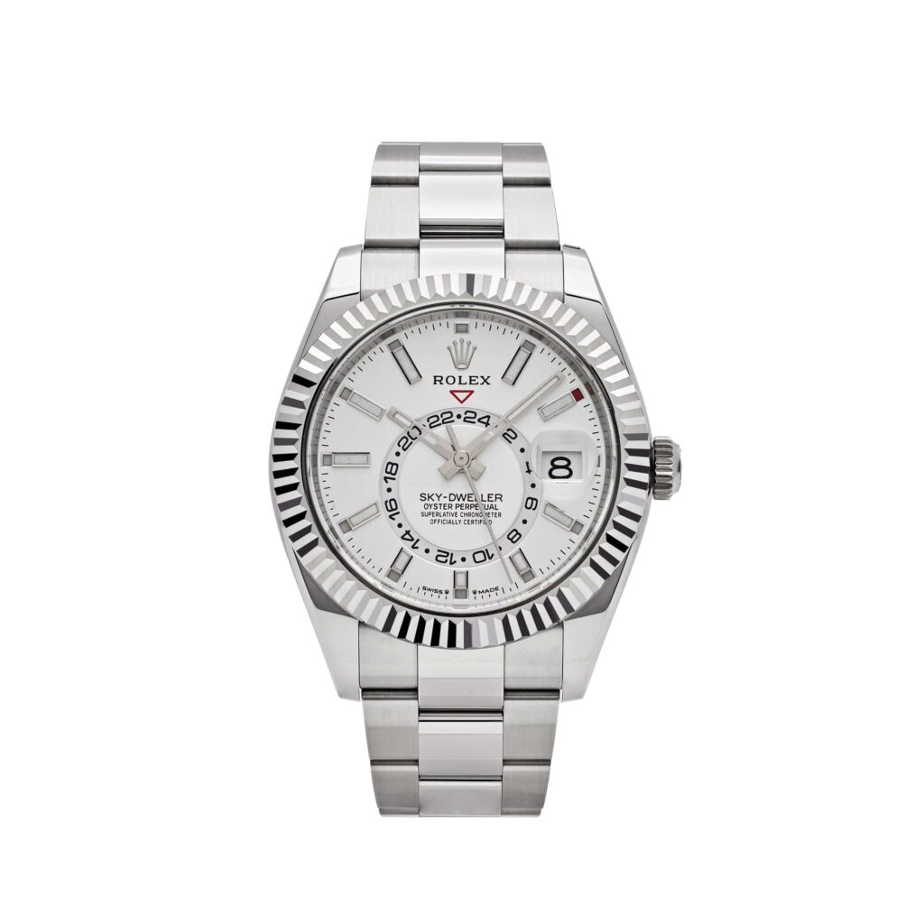 Rolex Sky-Dweller 336934 Stainless Steel White Dial