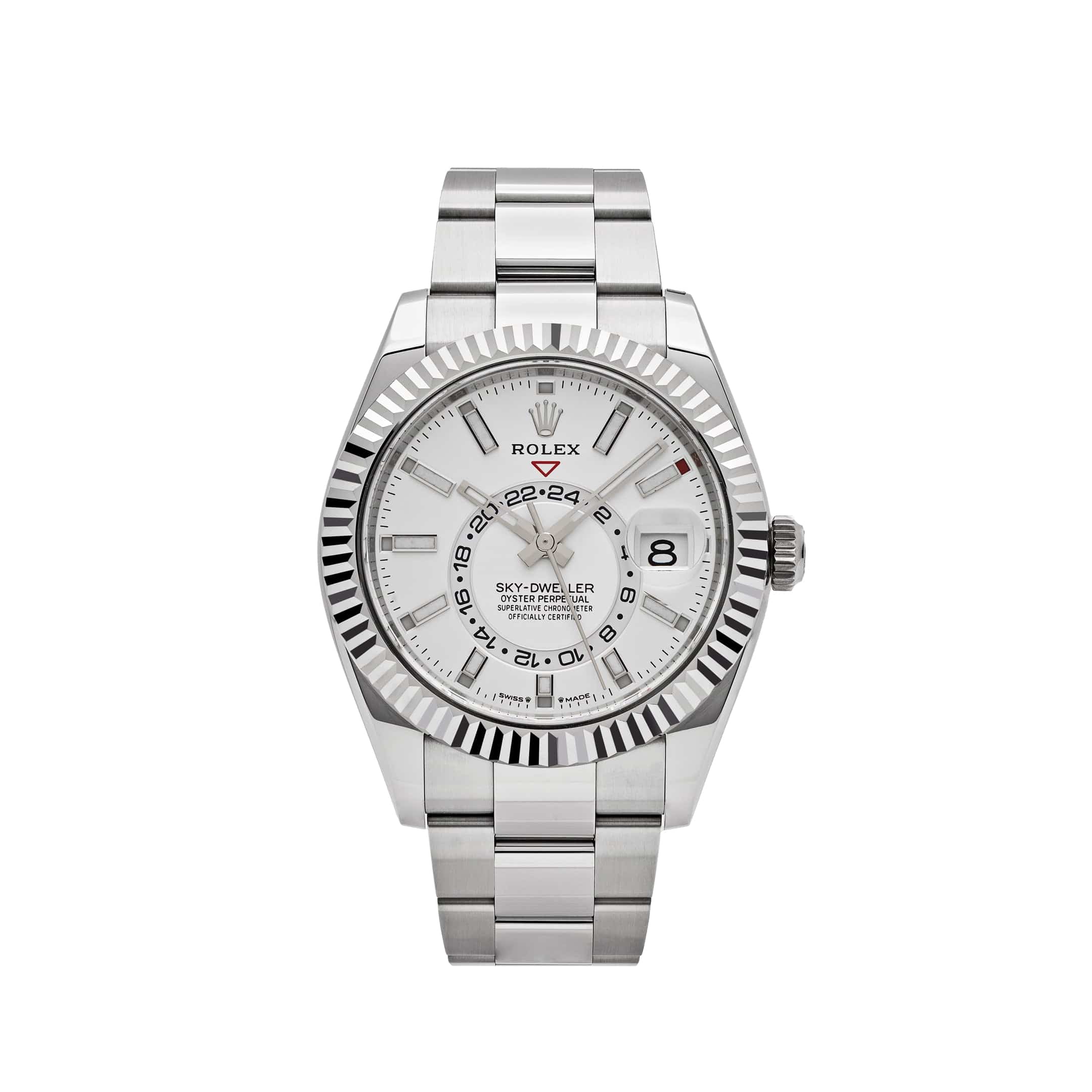 Rolex Sky-Dweller 336934 Stainless Steel White Dial