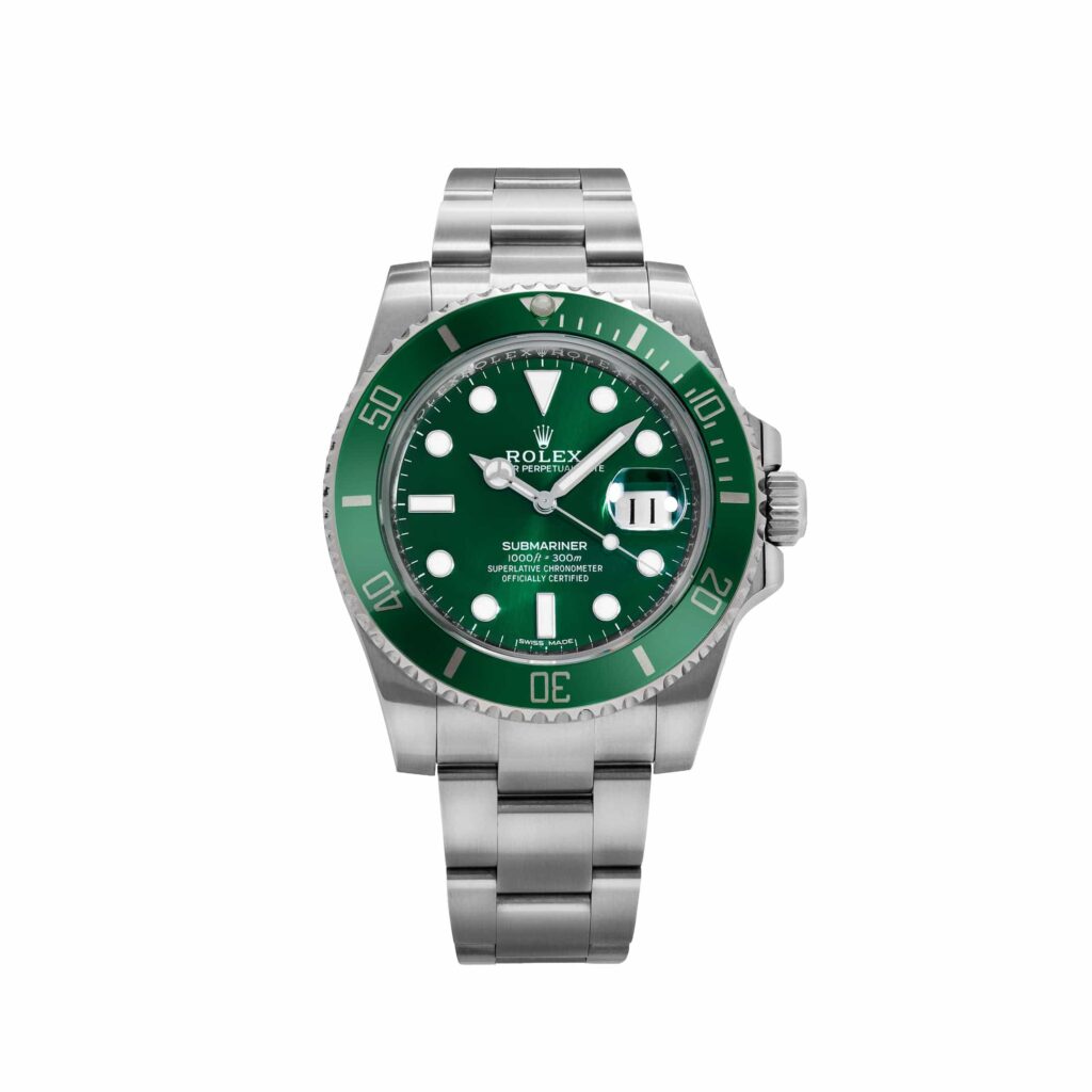 Rolex Submariner Date 116610LV ‘Hulk’ Stainless Steel Green Dial