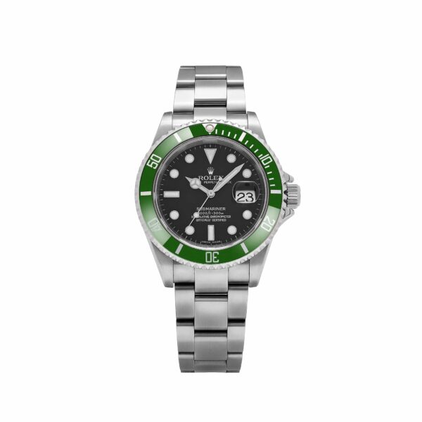 Rolex Submariner Date 16610LV 'Kermit' Stainless Steel Black Dial