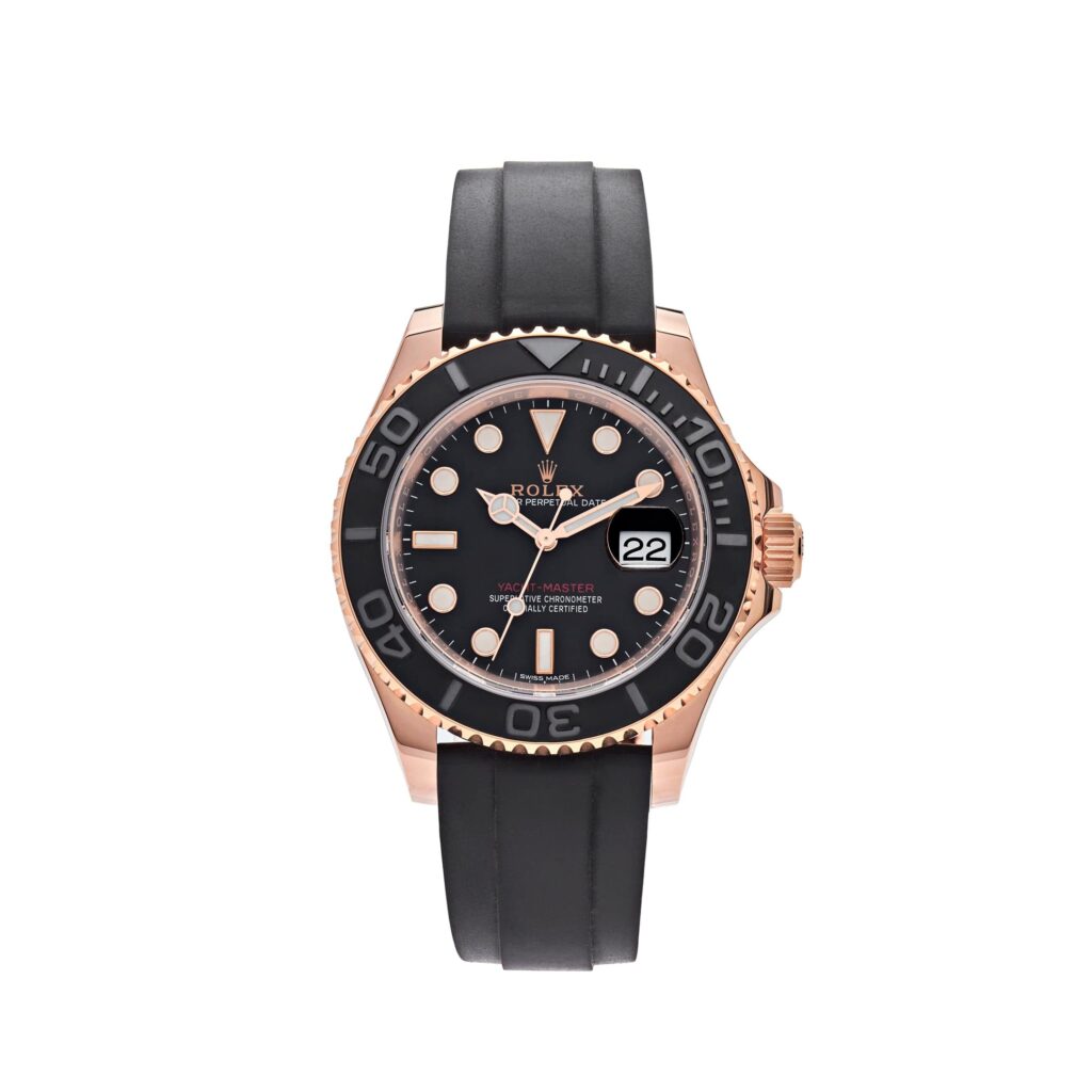 Rolex Yacht-Master 40 116655 Rose Gold Black Dial