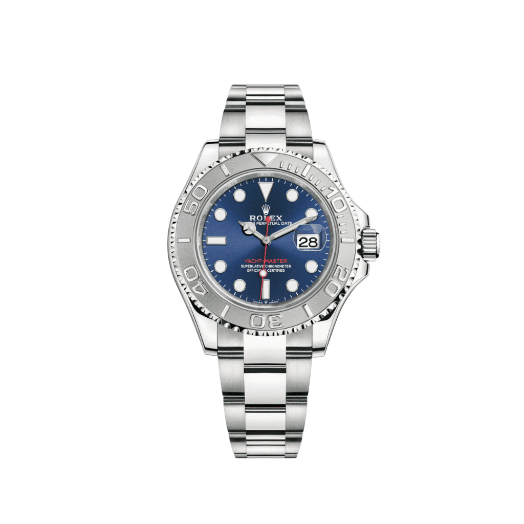 Rolex Yacht-Master 40 116622 Stainless Steel Platinum Blue Dial