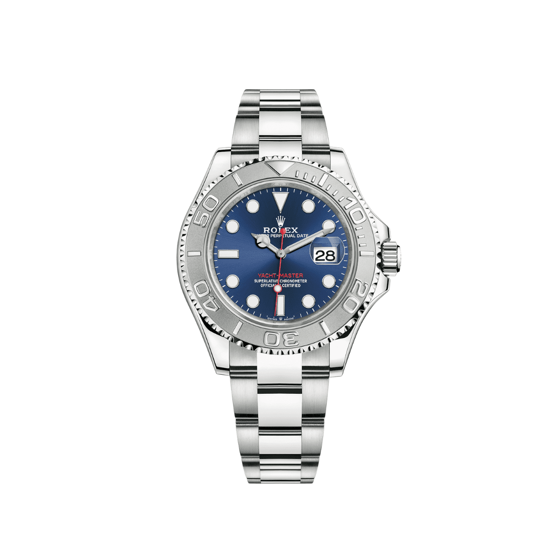 Rolex Yacht-Master 40 116622 Stainless Steel Platinum Blue Dial