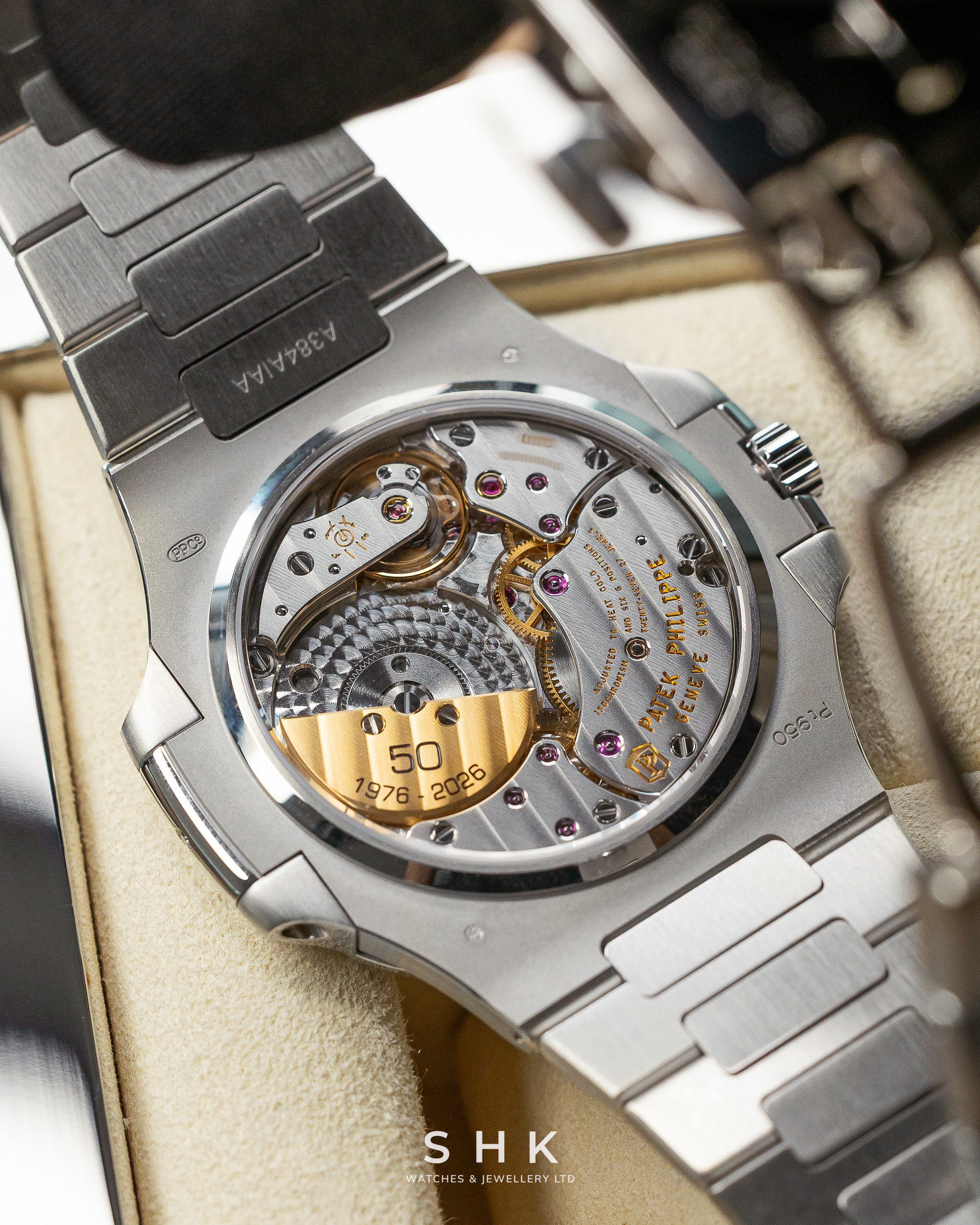 Patek Philippe Nautilus 5610/1P-001 '50th Anniversary' Platinum Blue Dial (2026) - Image 15