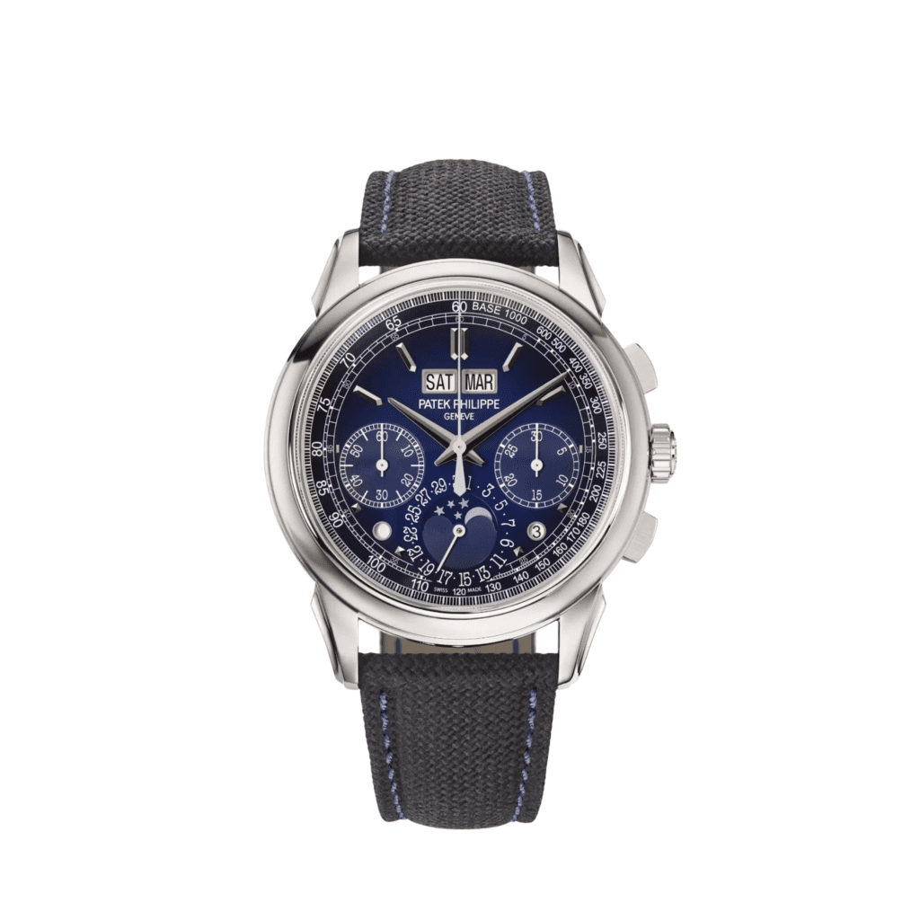 Patek Philippe Grand Complications 5270P-016 Perpetual Calendar Chronograph Platinum Blue Dial (2026)