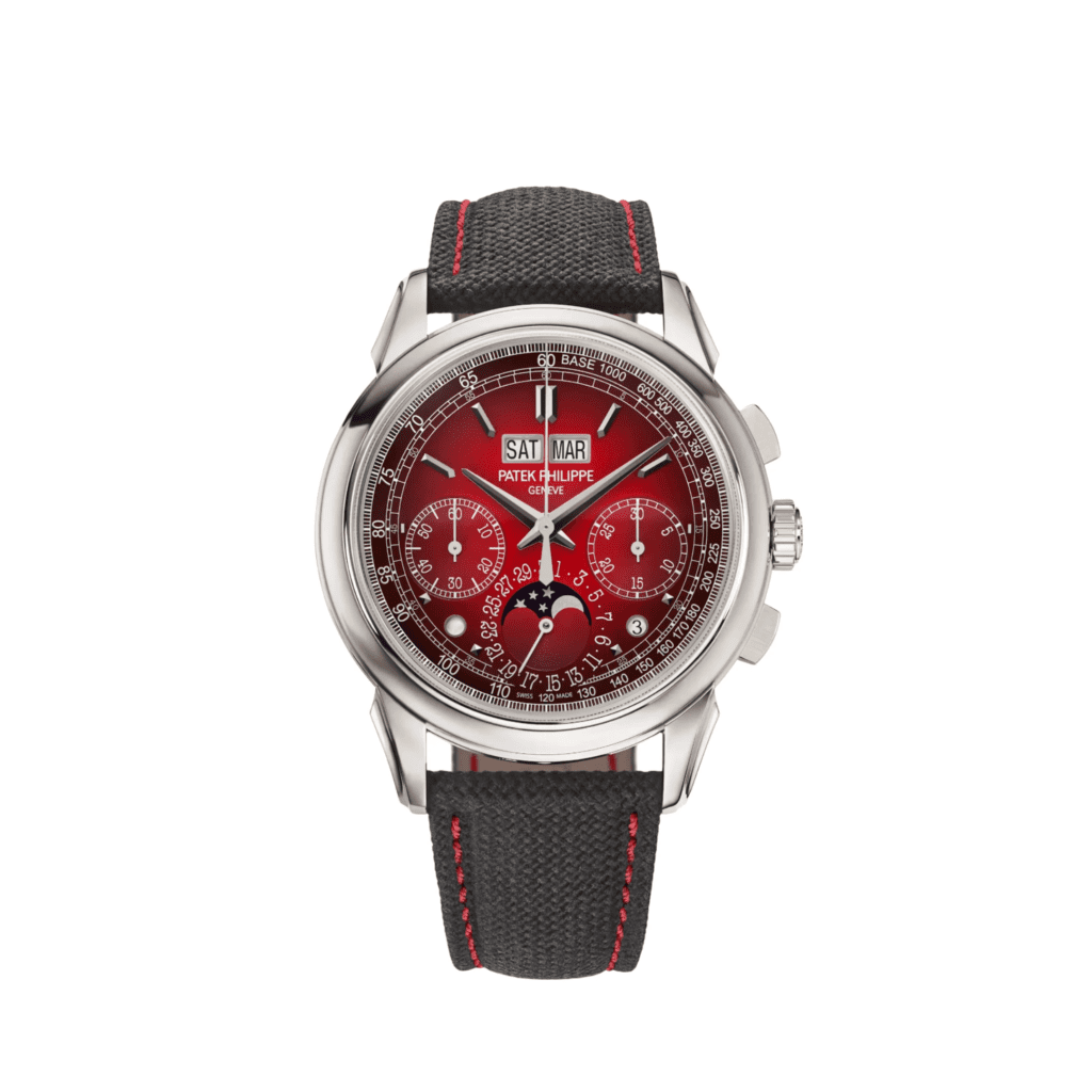 Patek Philippe Grand Complications 5270P-017 Perpetual Calendar Chronograph Platinum Red Dial (2026)