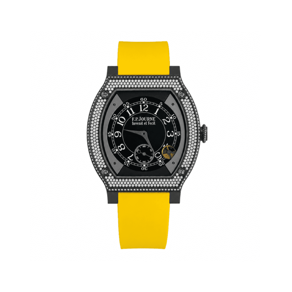F.P.Journe Élégante 48MM Black Dial Diamond Titanium