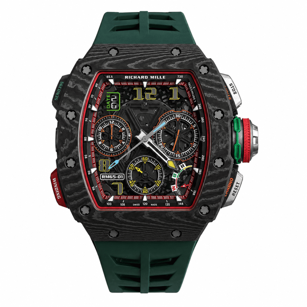 Richard Mille RM 65-01 Automatic Split-Seconds Chronograph Black NTPT