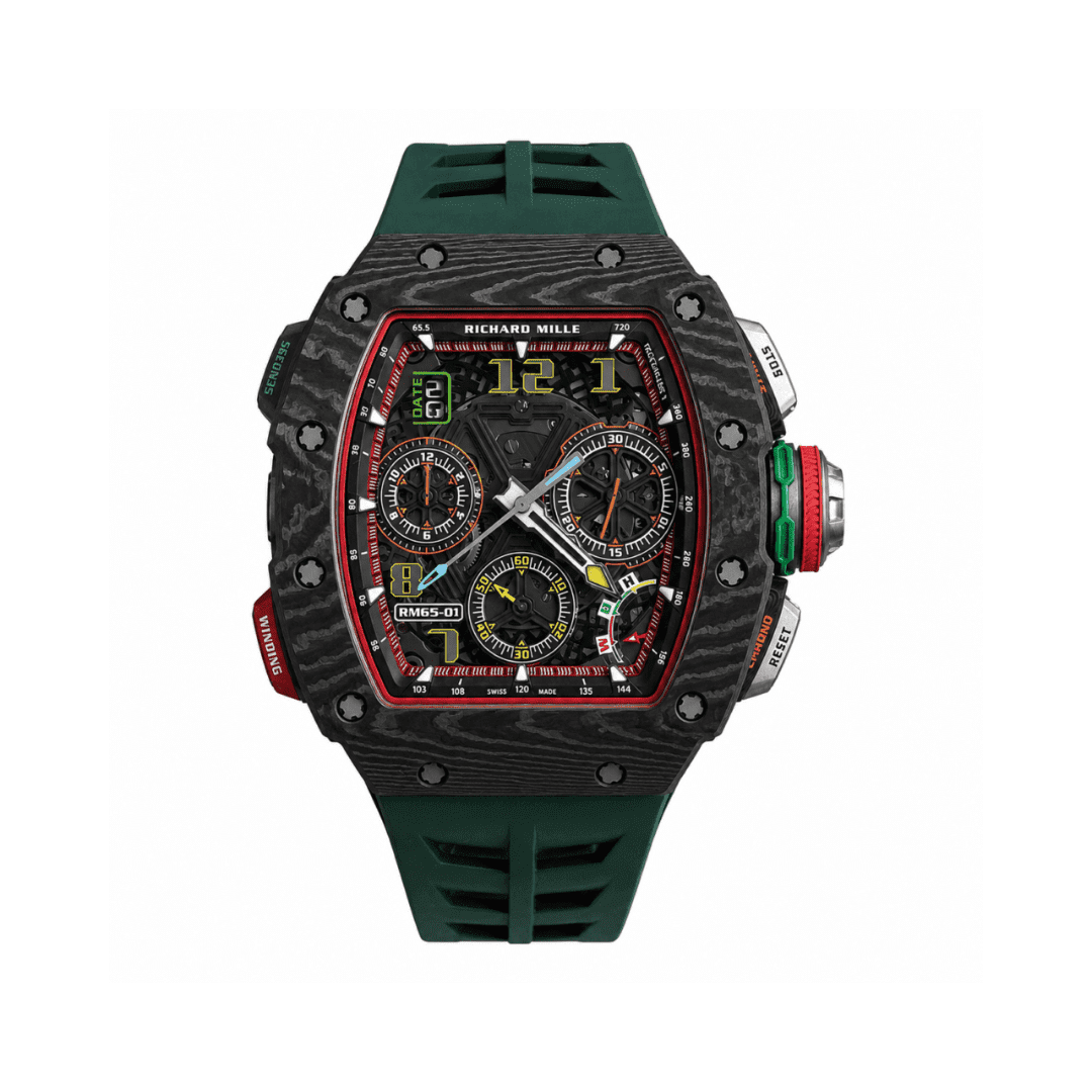 Richard Mille RM 65-01 Automatic Split-Seconds Chronograph Black NTPT