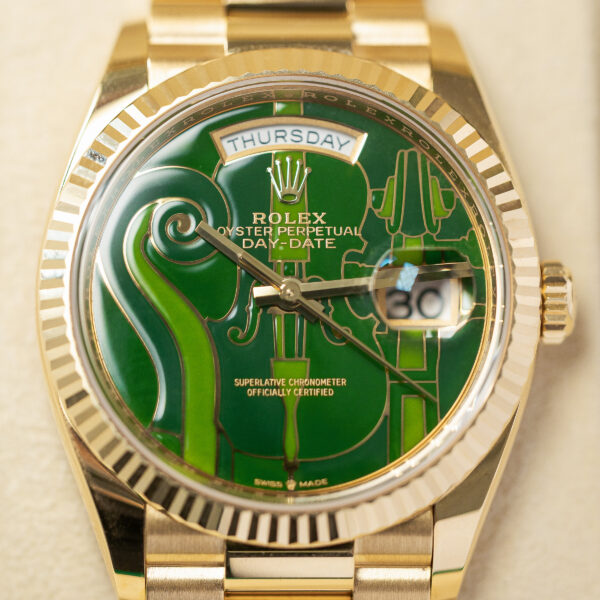 Rolex Day-Date 36 128238 Vienna Philharmonic Violin Dial Yellow Gold - Image 6
