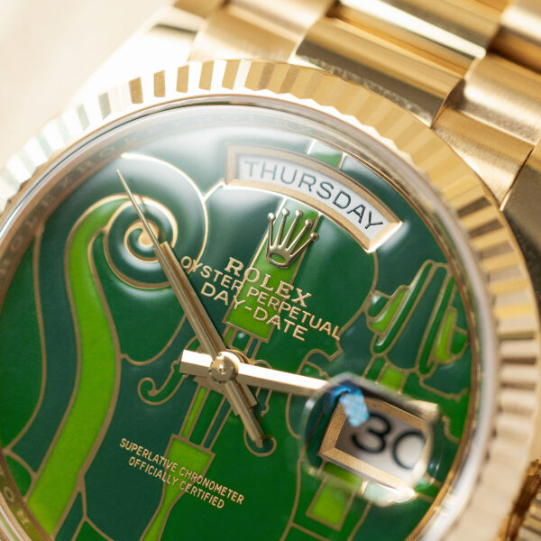 Rolex Day-Date 36 128238 Vienna Philharmonic Violin Dial Yellow Gold - Image 7