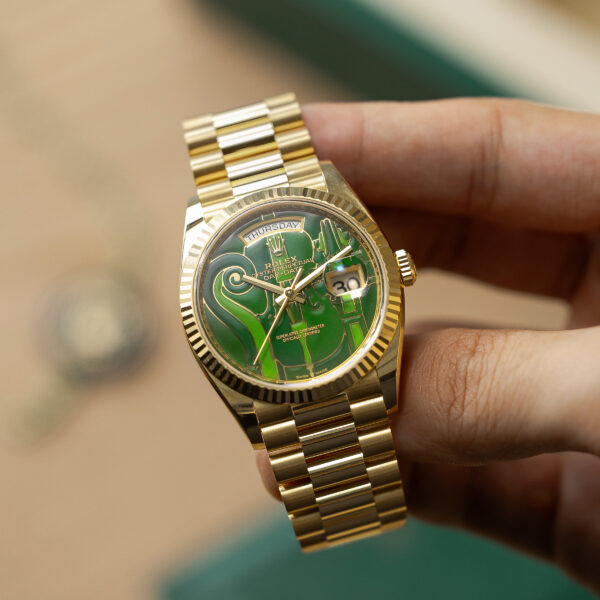 Rolex Day-Date 36 128238 Vienna Philharmonic Violin Dial Yellow Gold - Image 5
