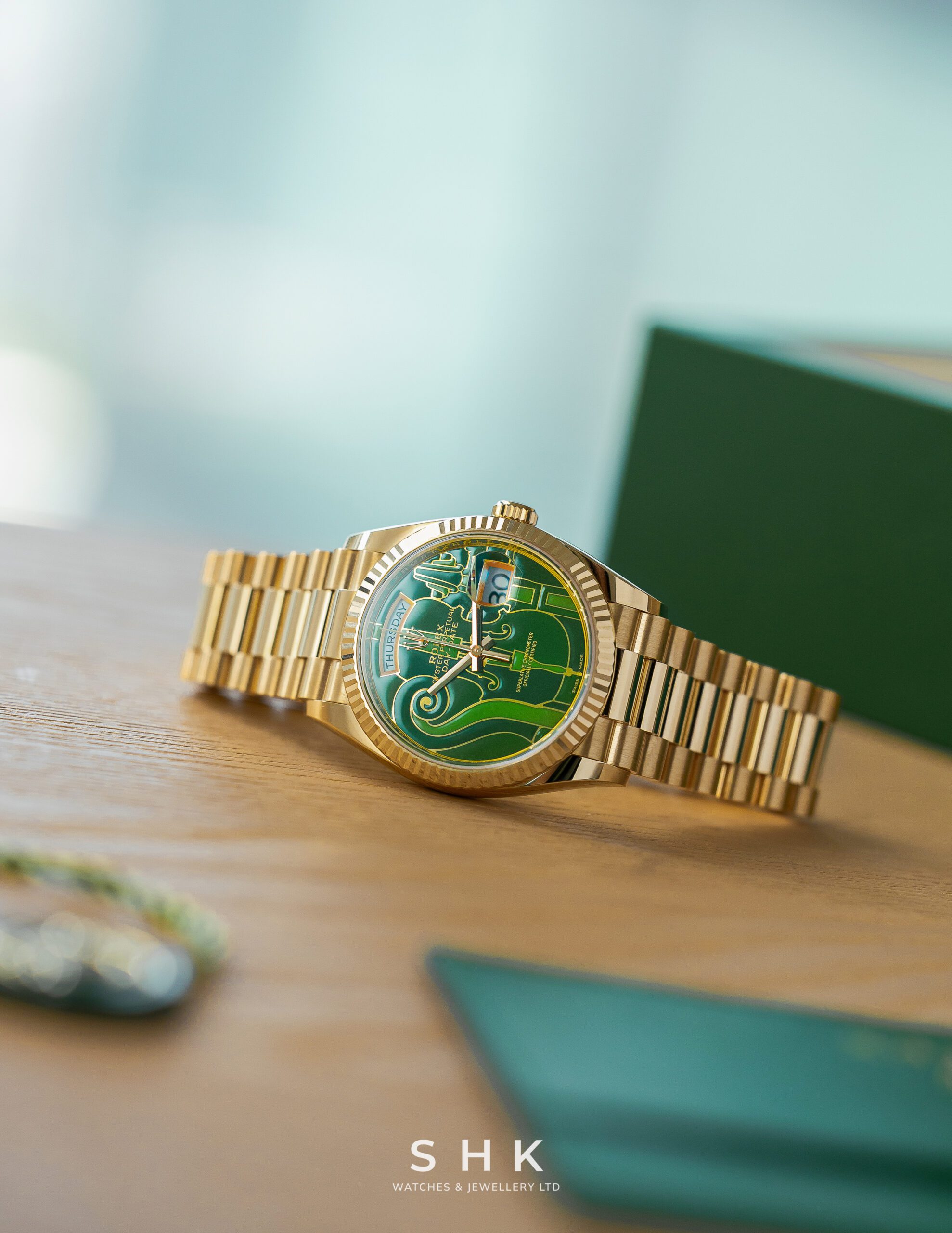 Rolex Day-Date 36 128238 Vienna Philharmonic Violin Dial Yellow Gold - Image 3
