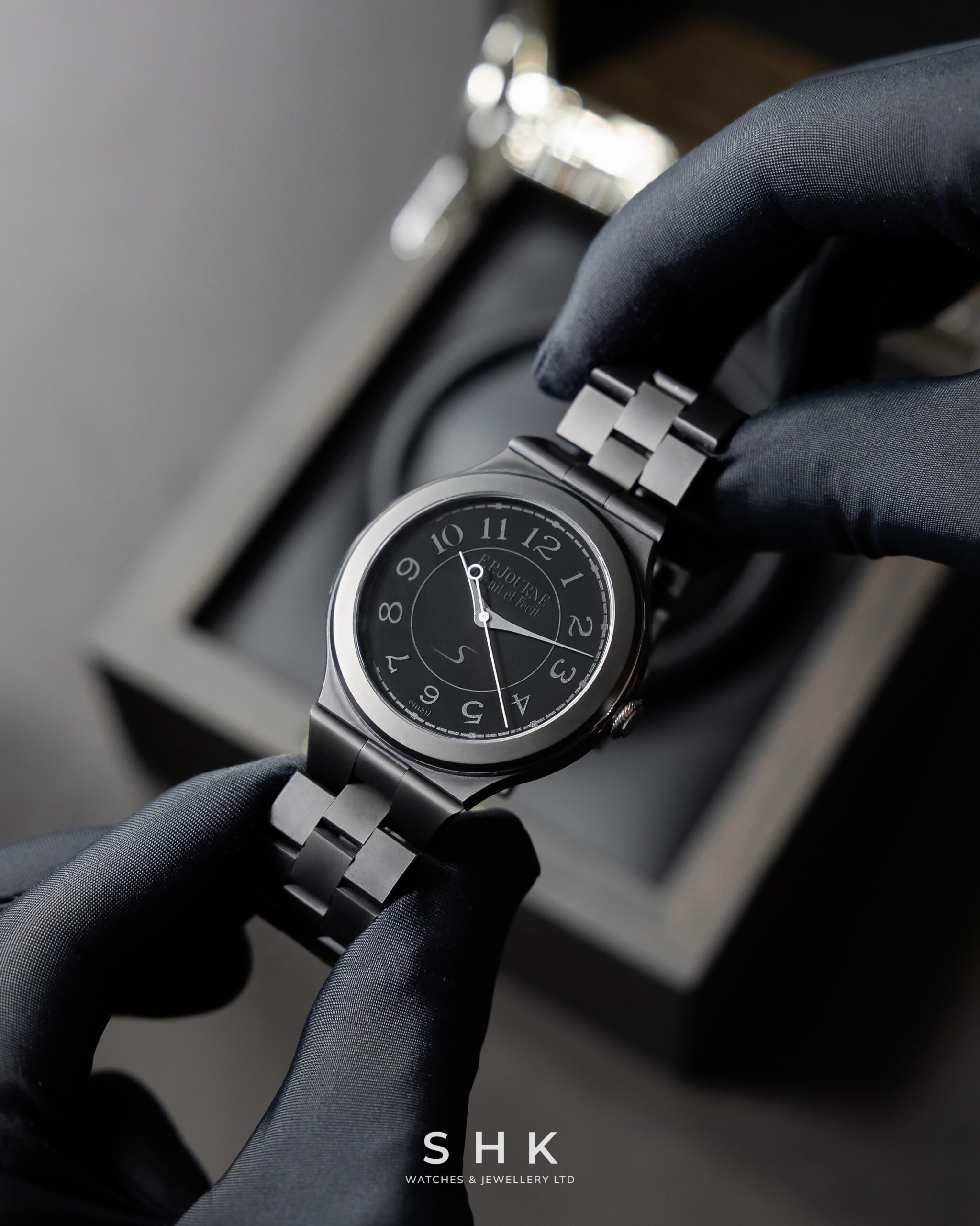 F.P. Journe Chronomètre Furtif lineSport 42MM Tungsten Carbide Luxury Watch - Image 8