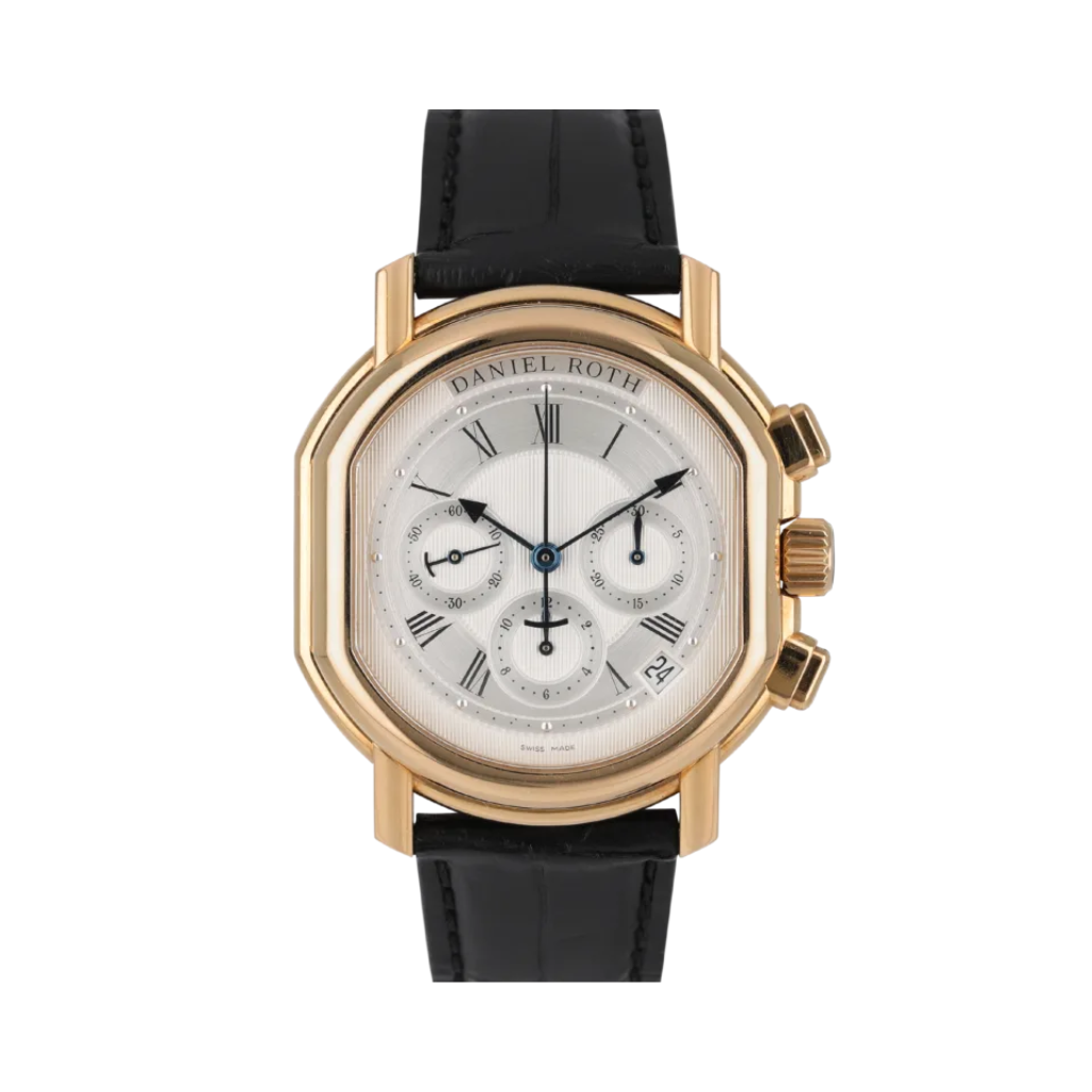 Daniel Roth Masters Chronograph Yellow Gold Silver Dial 41mm Ref. 247X.40.161.CN.BA