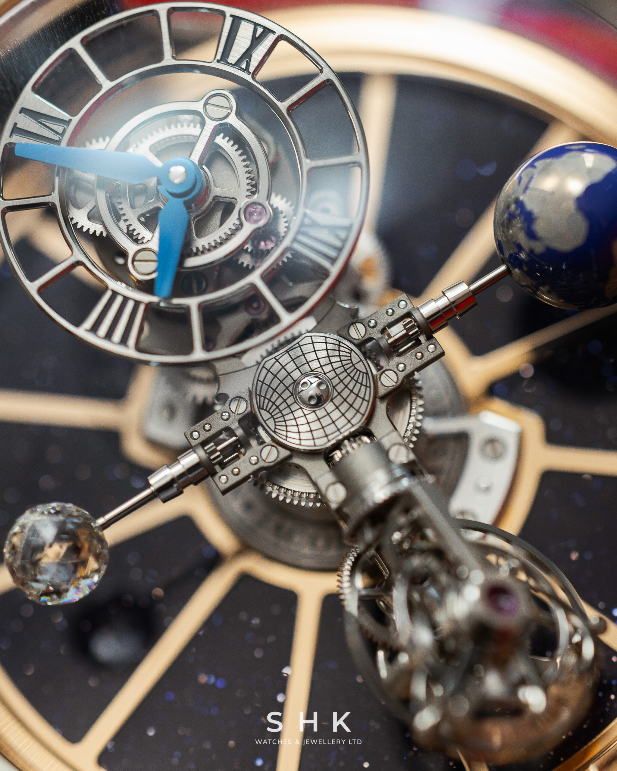 Jacob & Co. Astronomia Tourbillon Piece Unique – Triple-Axis Tourbillon & 1ct Jacob-Cut Diamond - Image 9
