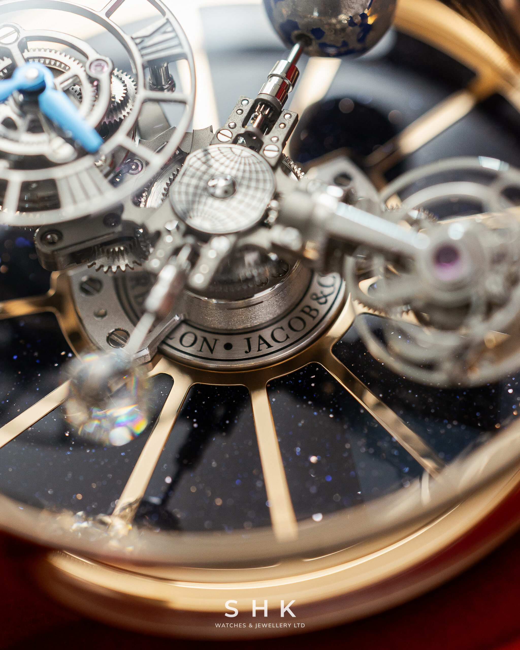 Jacob & Co. Astronomia Tourbillon Piece Unique – Triple-Axis Tourbillon & 1ct Jacob-Cut Diamond - Image 10