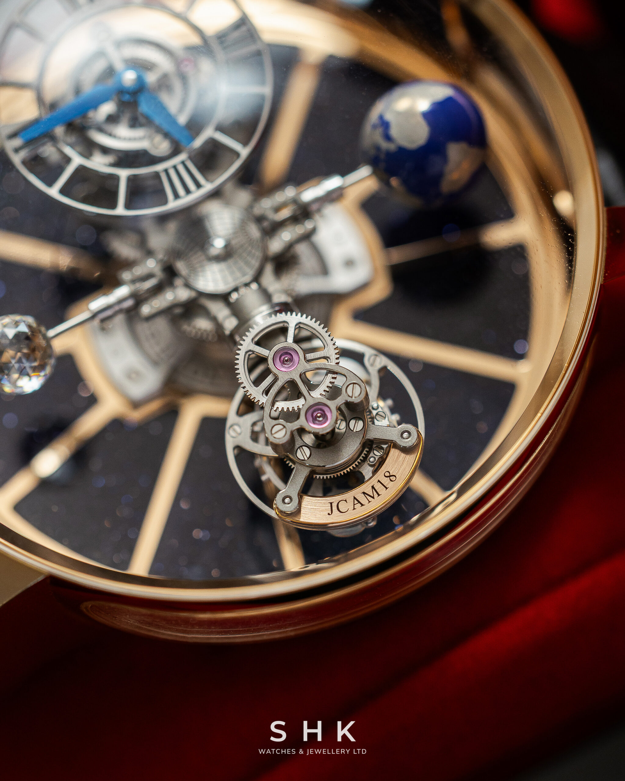 Jacob & Co. Astronomia Tourbillon Piece Unique – Triple-Axis Tourbillon & 1ct Jacob-Cut Diamond - Image 11