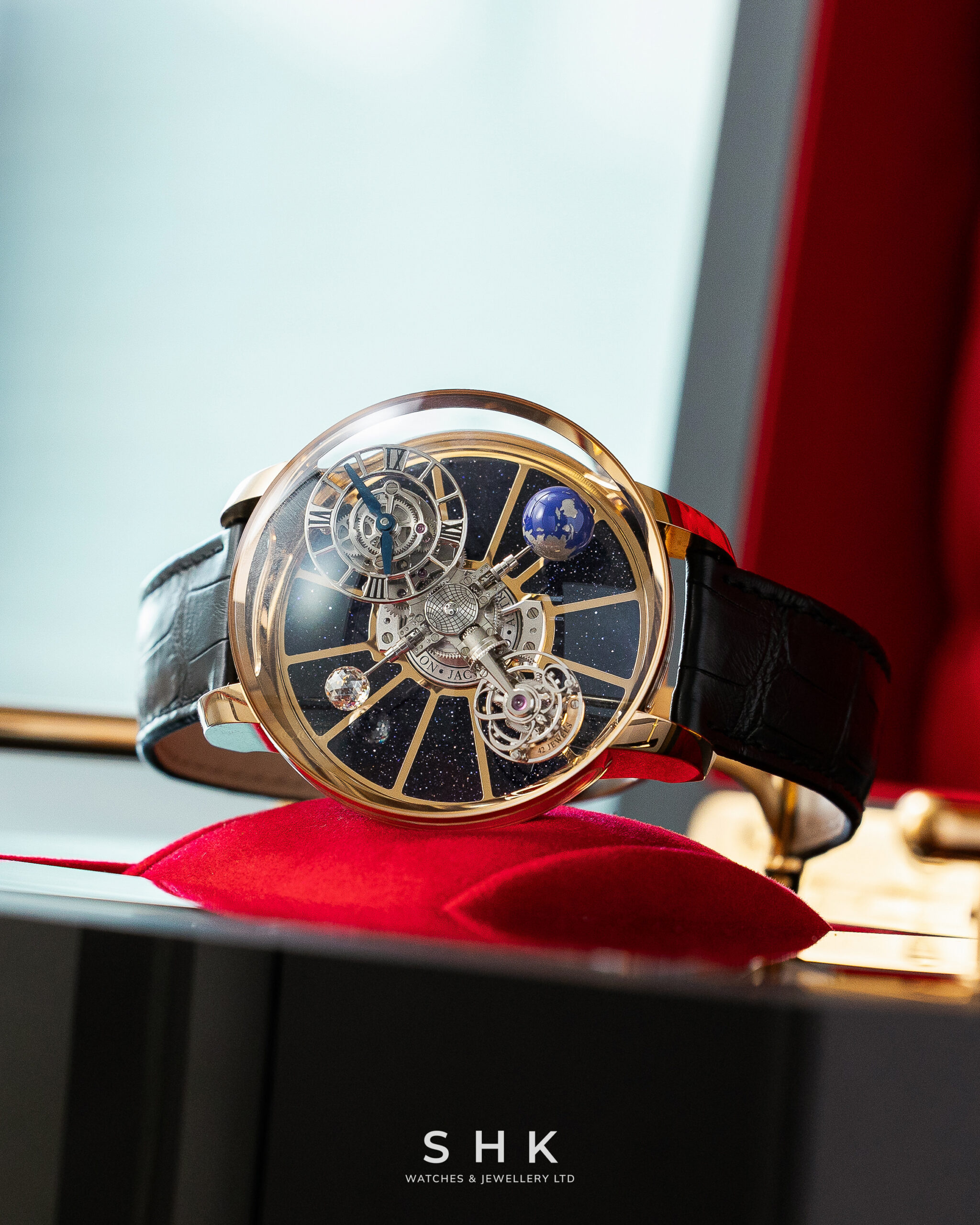 Jacob & Co. Astronomia Tourbillon Piece Unique – Triple-Axis Tourbillon & 1ct Jacob-Cut Diamond - Image 2