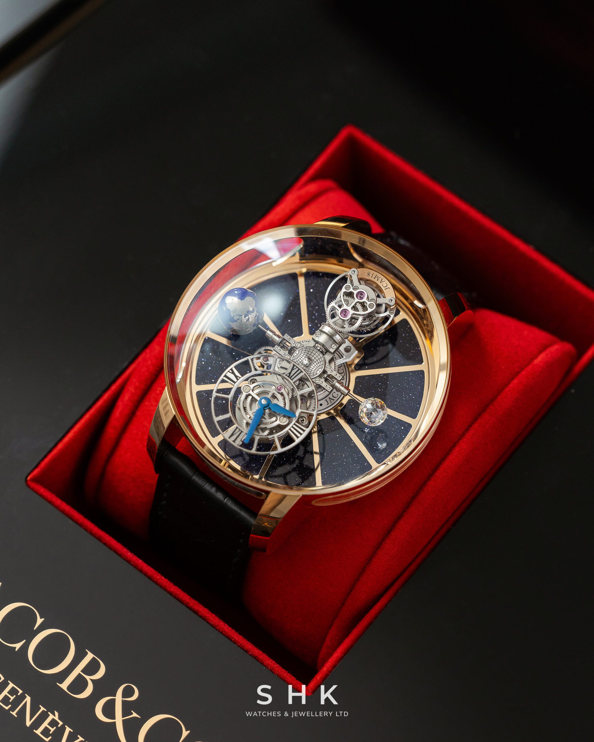 Jacob & Co. Astronomia Tourbillon Piece Unique – Triple-Axis Tourbillon & 1ct Jacob-Cut Diamond - Image 5