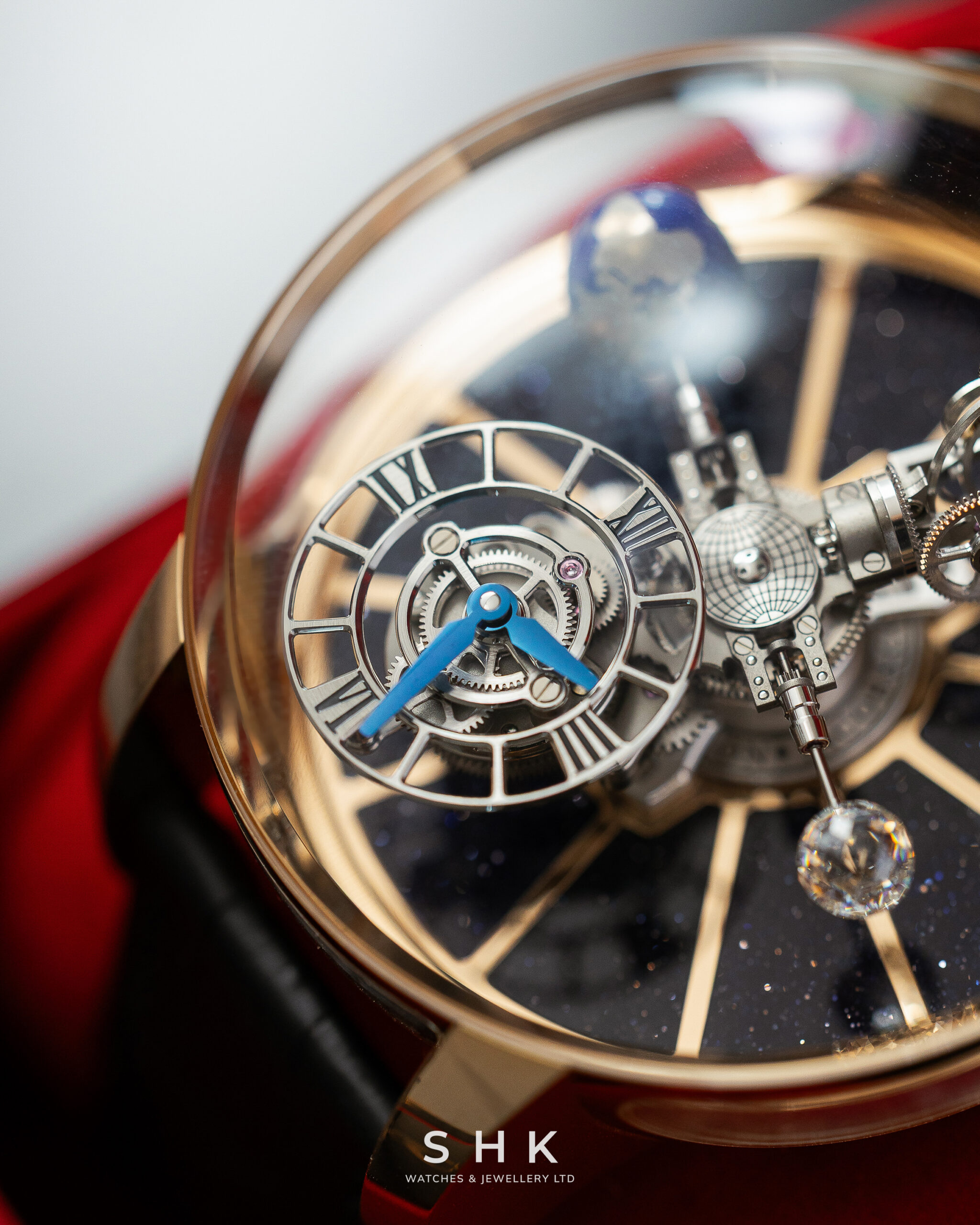 Jacob & Co. Astronomia Tourbillon Piece Unique – Triple-Axis Tourbillon & 1ct Jacob-Cut Diamond - Image 6