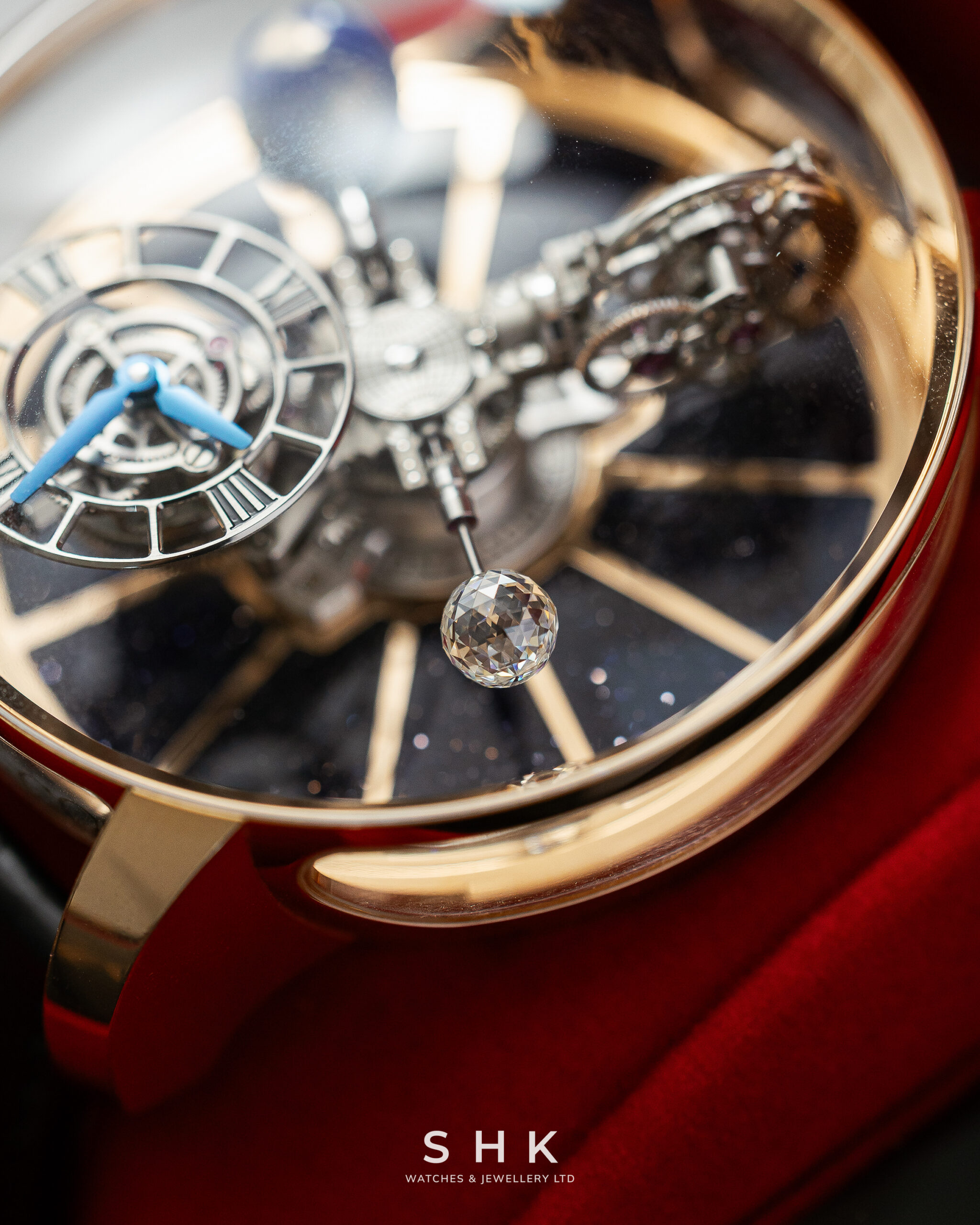 Jacob & Co. Astronomia Tourbillon Piece Unique – Triple-Axis Tourbillon & 1ct Jacob-Cut Diamond - Image 7