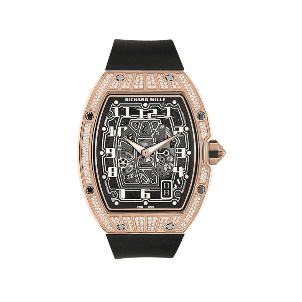 Richard Mille RM 67-01 Automatic Winding Extra Flat Rose Gold Diamond