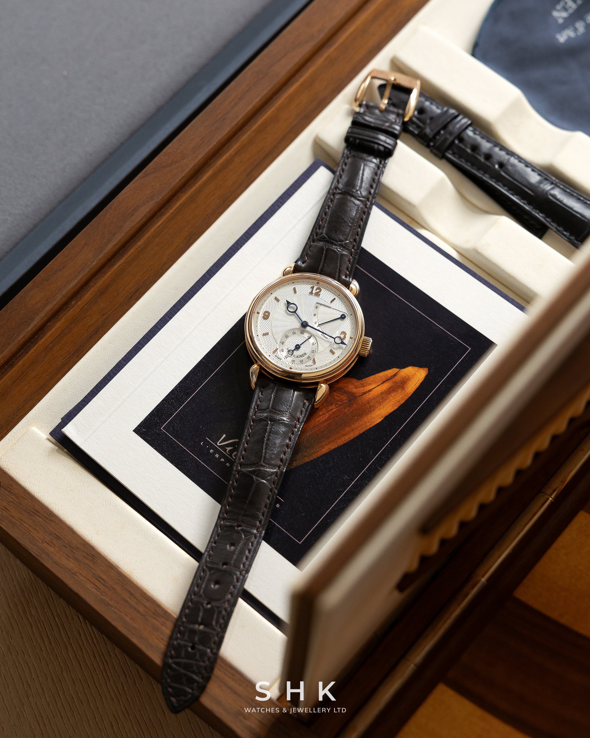 Voutilainen Vingt-8R White Gold 39mm – Limited Edition of 25 - Image 7