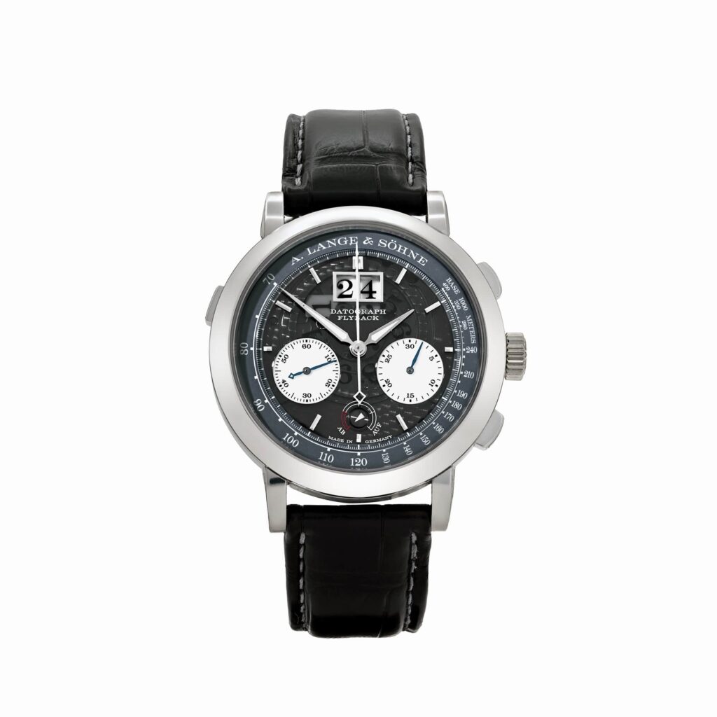 A. Lange & Söhne Datograph 405.034 Up/Down “Lumen” Platinum Black Dial