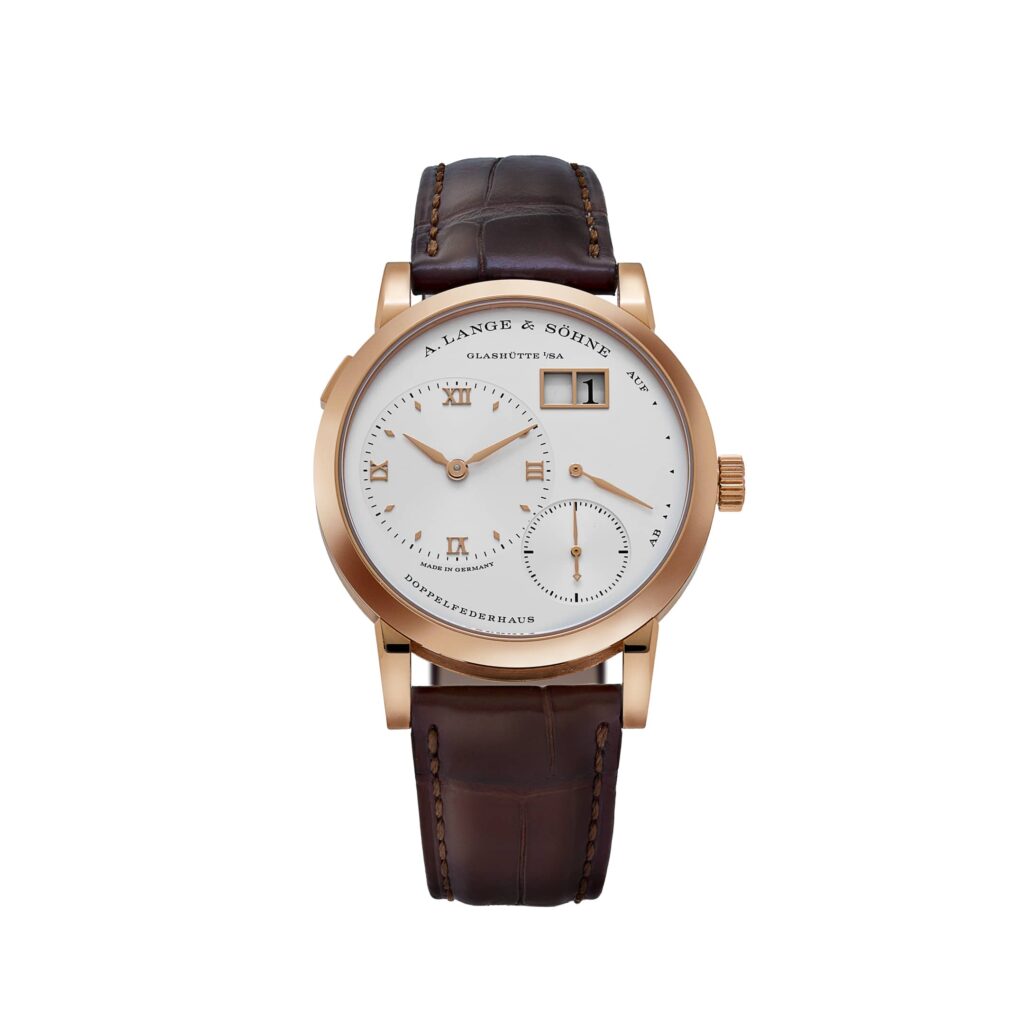 A. Lange & Söhne Lange 1 191.032 Rose Gold Silver Dial