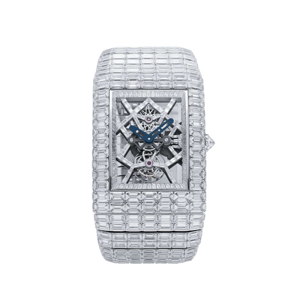 Jacob & Co. Billionaire III BL115.30.BD.AA.A30BD Tourbillon White Gold Diamond-Set Limited Edition Of 18