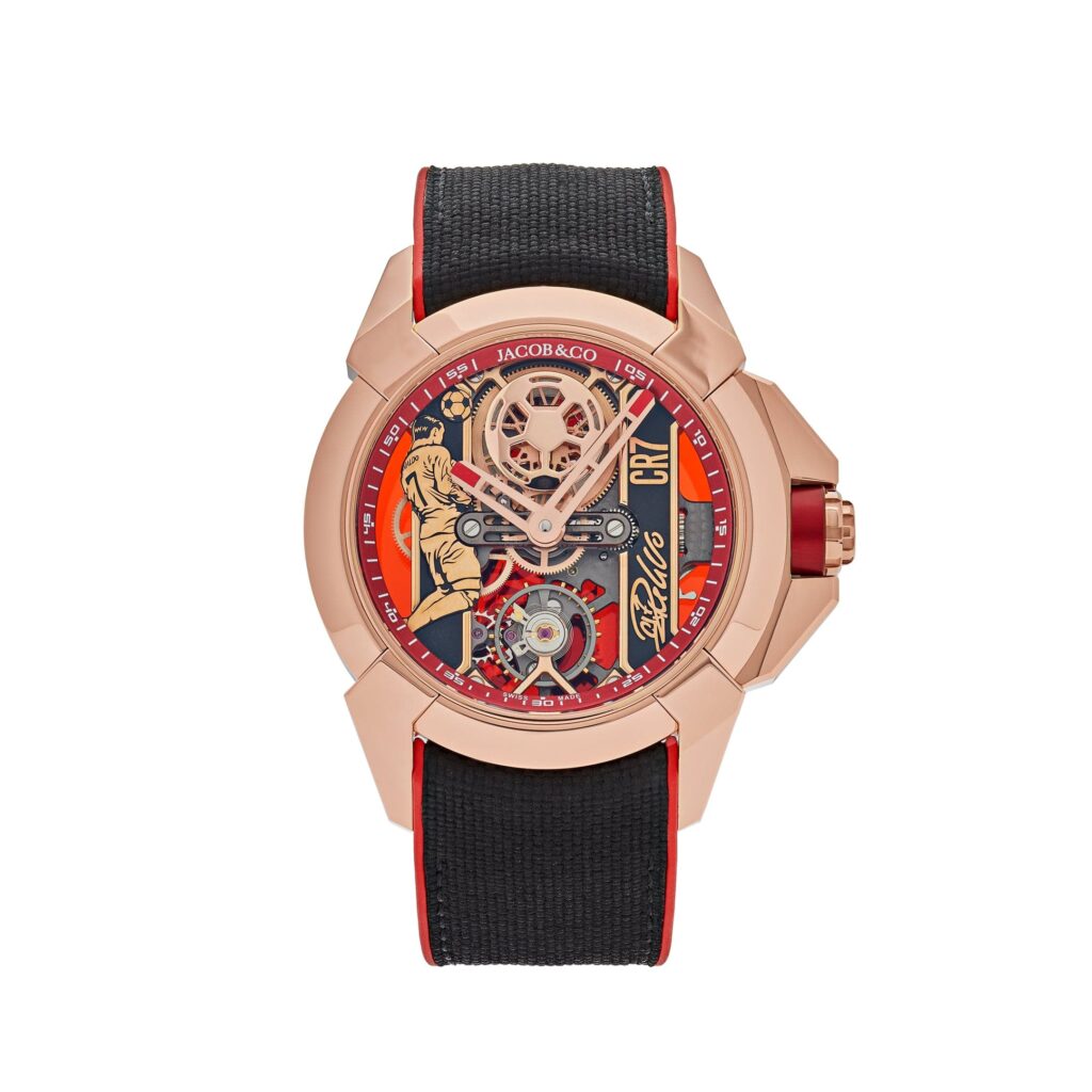 Jacob & Co. V2 CR7 Epic X Collection EX120.43.AE.AA.A Flight Of CR7 Rose Gold Limited Edition (2024)