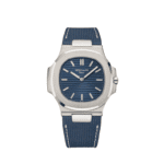 Patek Philippe Nautilus 5810G-001 50th Anniversary in white gold with blue diamond-set dial