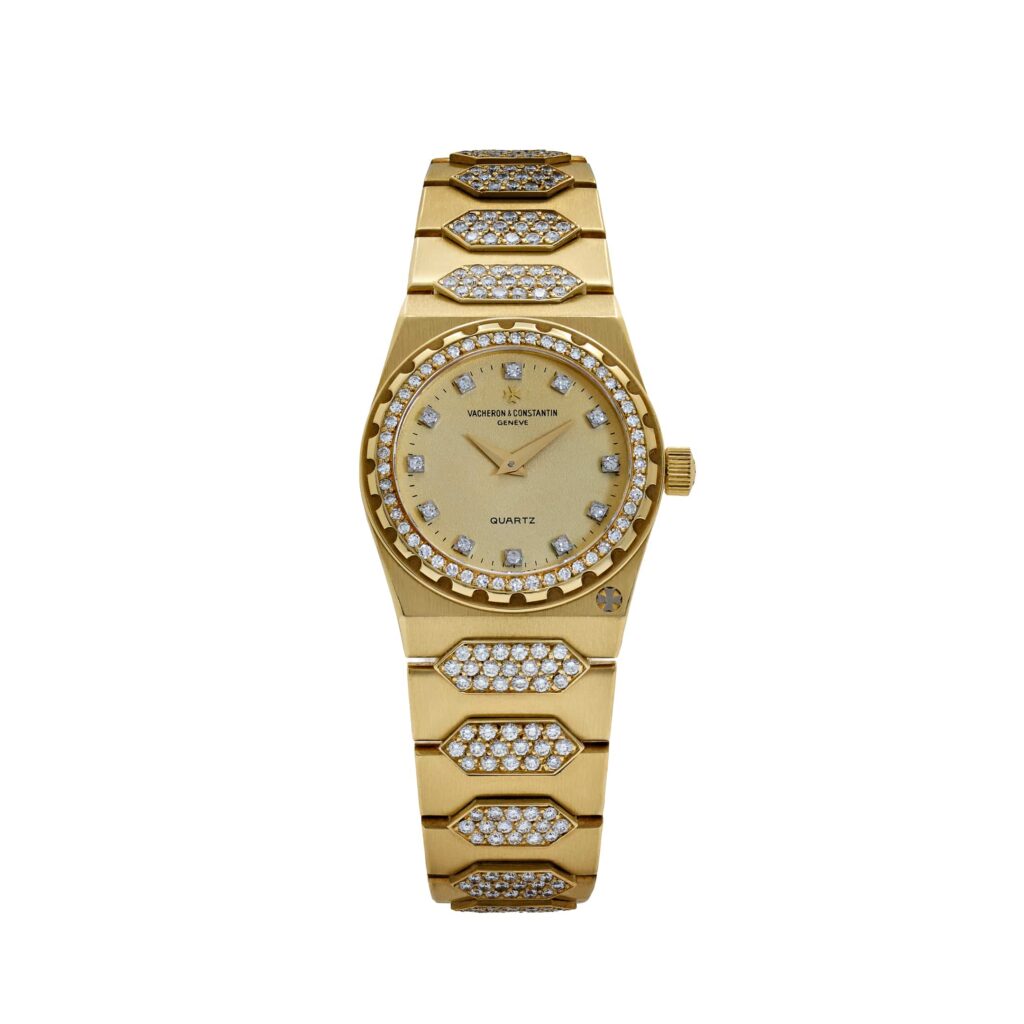 Vacheron Constantin ‘222’ 60501 ‘Ladies’ Yellow Gold Diamond-Set Quartz