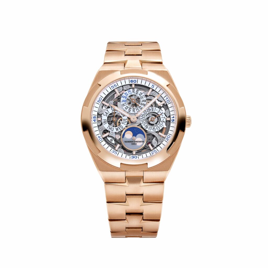 Vacheron Constantin Overseas 4300V/220R-B547 Perpetual Calendar Ultra-Thin Skeleton Rose Gold