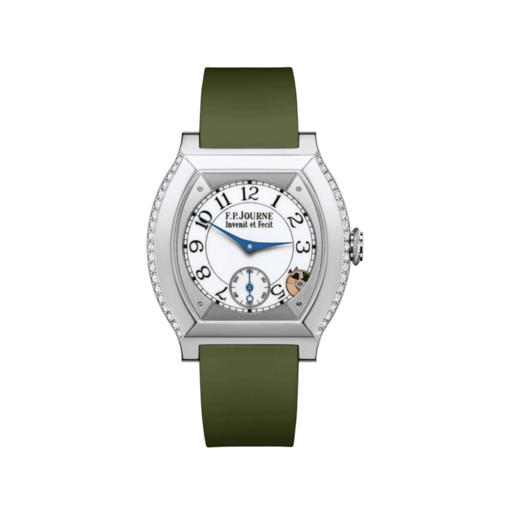 F.P.Journe Élégante 40 Ref. ELT Titanium Luminescent White Dial 2 Rows Of Diamonds (2022)